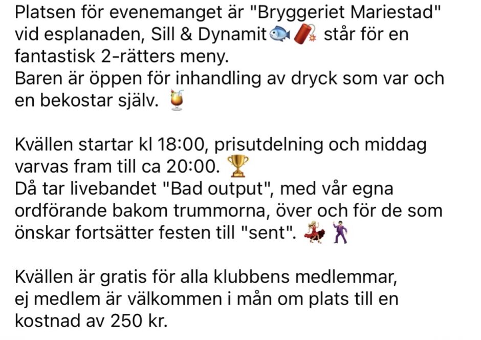 Klubbfest